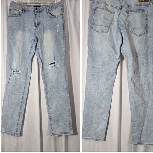 Aeropostale Athletic Skinny Premium Air Jean 33x32 - Picture 3 of 13